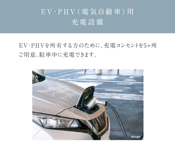 EV・PHV（電気自動車）用充電設備